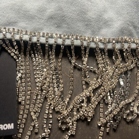 Momokrom Denim Tank Top with Dangle size US 12 - Picture 4 of 9